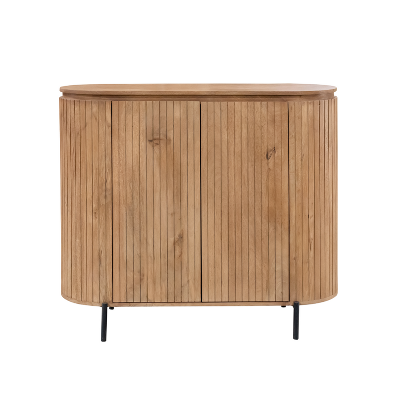 Opbergkast Solana 115 cm Naturel 115x45x100 cm-TV-meubels-Starfurn