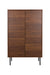 Opbergkast Stripes MDF, Metaal Bruin 40x80 cm-Opbergkasten-Creating Home