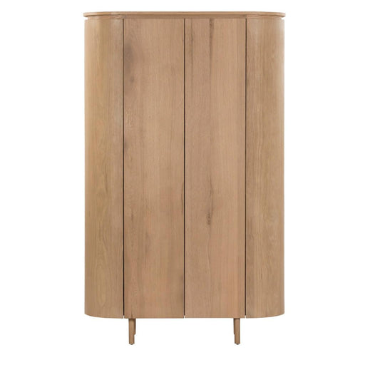 Opbergkast Tobago Eikenhout fineer Naturel hout 115x43x180-Opbergkasten-Livingfurn