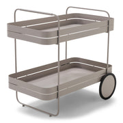 Opbergkast Trolly GIN & TROLLEY Staal Silky Taupe 42x74x69.3cm-Opbergkasten-Spinder