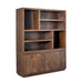 Opbergkast Vakkenkast Brussel Bruin XL 160 cm 160x45x200 cm-Opbergkasten-Starfurn
