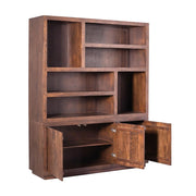 Opbergkast Vakkenkast Brussel Bruin XL 160 cm 160x45x200 cm-Opbergkasten-Starfurn