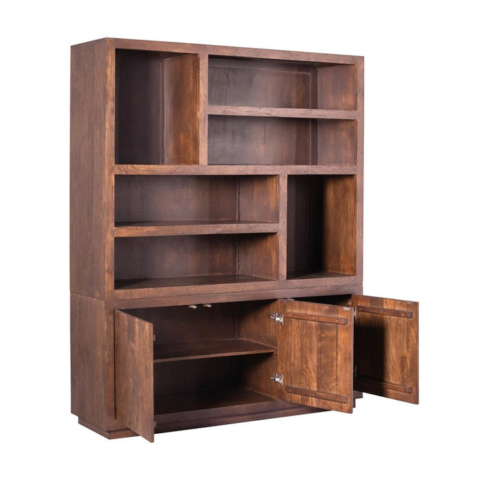 Opbergkast Vakkenkast Brussel Bruin XL 160 cm 160x45x200 cm-Opbergkasten-Starfurn