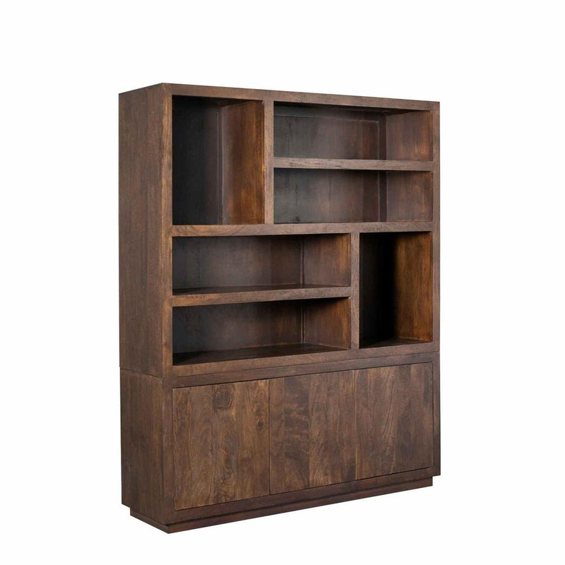 Opbergkast Vakkenkast Brussel Bruin XL 160 cm 160x45x200 cm-Opbergkasten-Starfurn