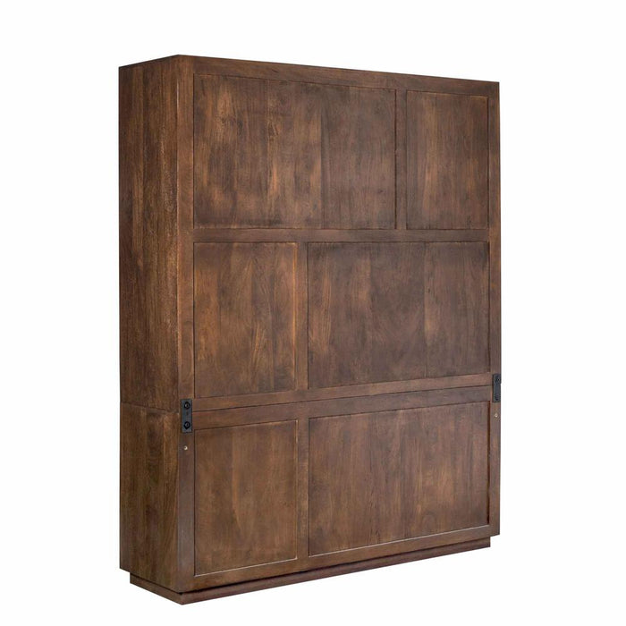 Opbergkast Vakkenkast Brussel Bruin XL 160 cm 160x45x200 cm-Opbergkasten-Starfurn