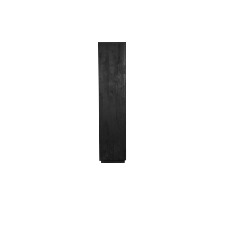 Opbergkast Vakkenkast Brussel Zwart XL 160 cm 160x45x200 cm-Opbergkasten-Starfurn