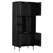 Opbergkast Vakkenkast Madison 90 cm 90x45x200 cm-Opbergkasten-Starfurn