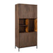 Opbergkast Vakkenkast Madison Bruin 90 cm 90x45x200 cm-Opbergkasten-Starfurn