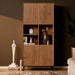 Opbergkast Vakkenkast Madison Naturel 90 cm 90x45x200 cm-Opbergkasten-Starfurn