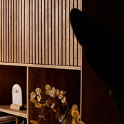 Opbergkast Vakkenkast Madison Naturel 90 cm 90x45x200 cm-Opbergkasten-Starfurn