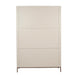 Opbergkast Vakkenkast Madison XL Zand 135 cm 135x45x200 cm-Opbergkasten-Starfurn