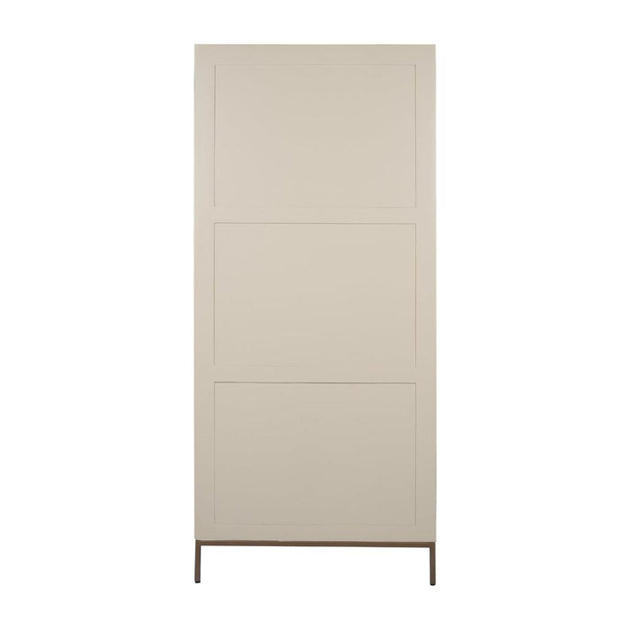 Opbergkast Vakkenkast Madison Zand 90 cm 90x45x200 cm-Opbergkasten-Starfurn