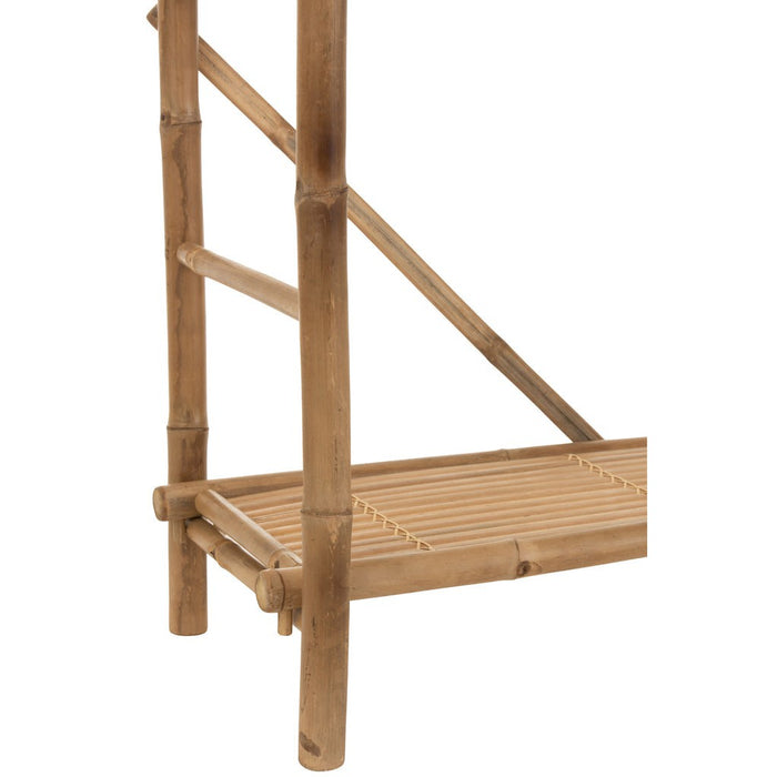 Opbergkast Vakkenkast Naturel Bamboe 40x160 cm-Opbergkasten-J-Line