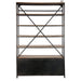 Opbergkast Vakkenkast Naturel Ijzer 45x160 cm-Opbergkasten-J-Line