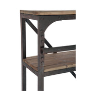 Opbergkast Vakkenkast Naturel Ijzer 45x160 cm-Opbergkasten-J-Line