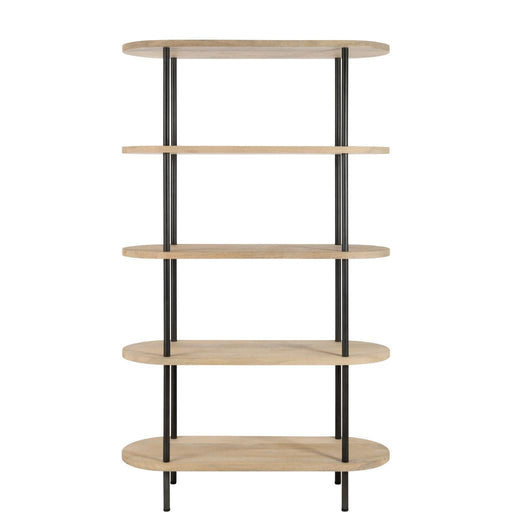 Opbergkast Vakkenkast Naturel Staal 40x105 cm-Opbergkasten-J-Line