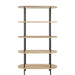 Opbergkast Vakkenkast Naturel Staal 40x105 cm-Opbergkasten-J-Line