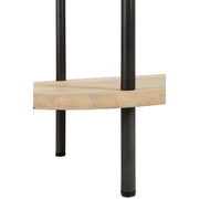 Opbergkast Vakkenkast Naturel Staal 40x105 cm-Opbergkasten-J-Line