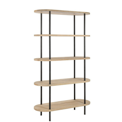 Opbergkast Vakkenkast Naturel Staal 40x105 cm-Opbergkasten-J-Line