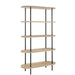 Opbergkast Vakkenkast Naturel Staal 40x105 cm-Opbergkasten-J-Line