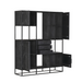 Opbergkast Vakkenkast New York Supreme XXL 160x45x200 cm-Opbergkasten-Starfurn