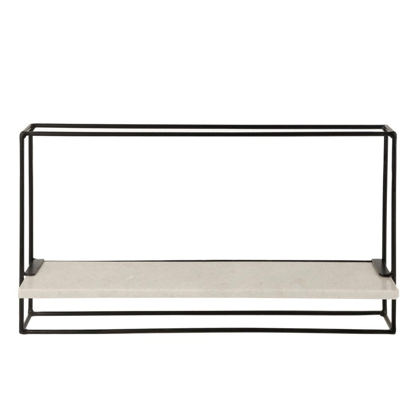 Opbergkast Vakkenkast Wit Ijzer L 65x16 cm-Opbergkasten-J-Line