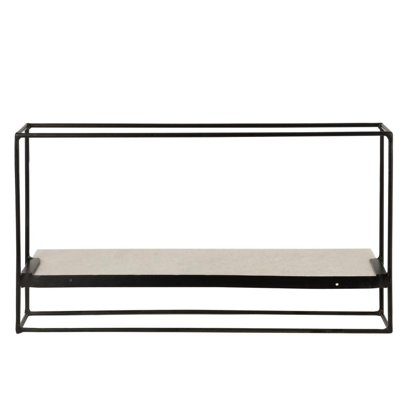 Opbergkast Vakkenkast Wit Ijzer L 65x16 cm-Opbergkasten-J-Line