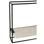 Opbergkast Vakkenkast Wit Ijzer L 65x16 cm-Opbergkasten-J-Line
