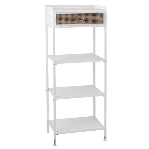 Opbergkast Vakkenkast Wit Metaal 38x54 cm-Opbergkasten-J-Line