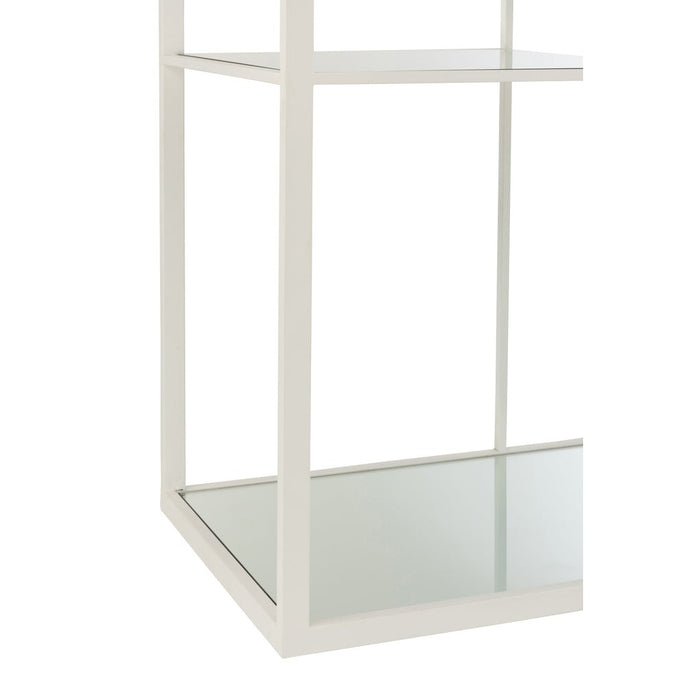 Opbergkast Vakkenkast Wit Metaal 42x82 cm-Opbergkasten-J-Line