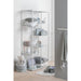 Opbergkast Vakkenkast Wit Metaal 42x82 cm-Opbergkasten-J-Line