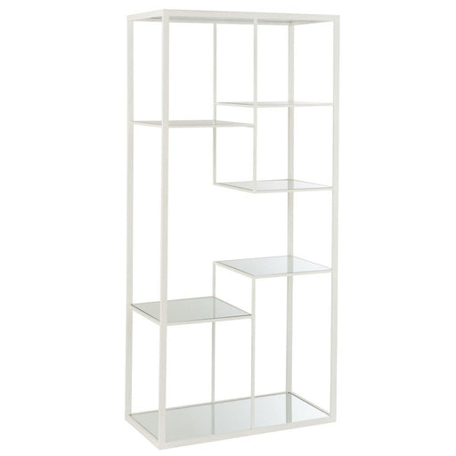 Opbergkast Vakkenkast Wit Metaal 42x82 cm-Opbergkasten-J-Line