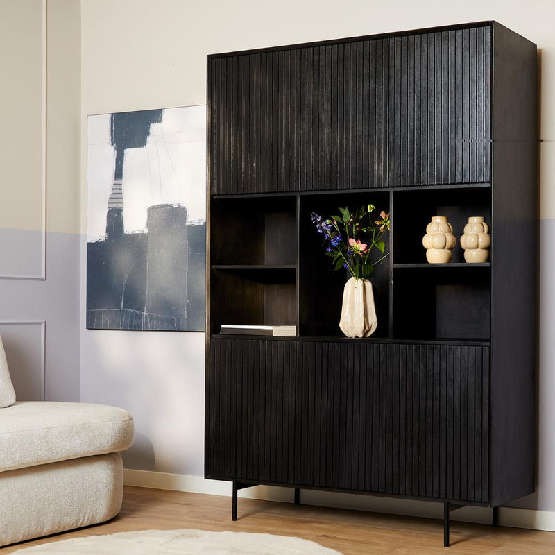 Opbergkast Vakkenkast XL Madison 135 cm 135x45x200 cm-Opbergkasten-Starfurn