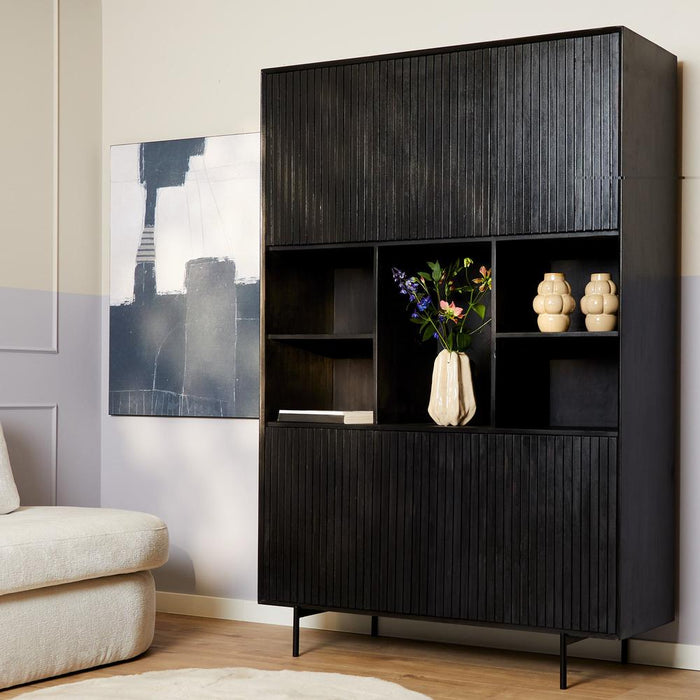 Opbergkast Vakkenkast XL Madison 135 cm 135x45x200 cm-Opbergkasten-Starfurn