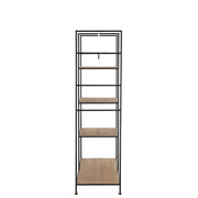 Opbergkast Vakkenkast Zwart Ijzer 52x111 cm-Opbergkasten-J-Line