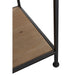 Opbergkast Vakkenkast Zwart Ijzer 52x111 cm-Opbergkasten-J-Line