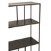 Opbergkast Vakkenkast Zwart Metaal 26x85 cm-Opbergkasten-J-Line