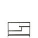Opbergkast Vakkenkast Zwart Metaal 30x120 cm-Opbergkasten-J-Line