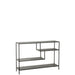 Opbergkast Vakkenkast Zwart Metaal 30x120 cm-Opbergkasten-J-Line