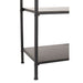 Opbergkast Vakkenkast Zwart Metaal 38x54 cm-Opbergkasten-J-Line