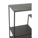 Opbergkast Vakkenkast Zwart Metaal 39x101 cm-Opbergkasten-J-Line