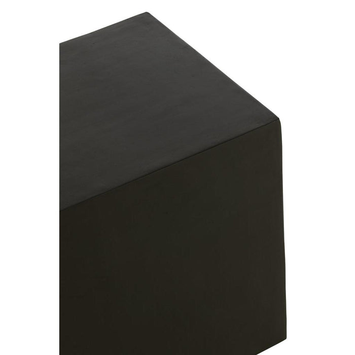 Opbergkast Vakkenkast Zwart Multiplex Rechthoekig 40 cm Mul 39507-Opbergkasten-J-Line