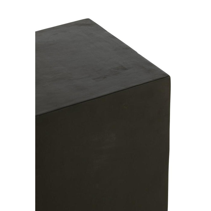 Opbergkast Vakkenkast Zwart Multiplex Rechthoekig 40 cm Mul 39508-Opbergkasten-J-Line