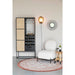 Opbergkast Wijnkast Guuji High MDF Zwart 80x38 cm-Opbergkasten-Creating Home