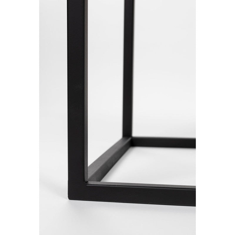 Opbergkast Wijnkast Guuji High MDF Zwart 80x38 cm-Wijnkasten-Creating Home