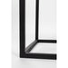 Opbergkast Wijnkast Guuji High MDF Zwart 80x38 cm-Wijnkasten-Creating Home