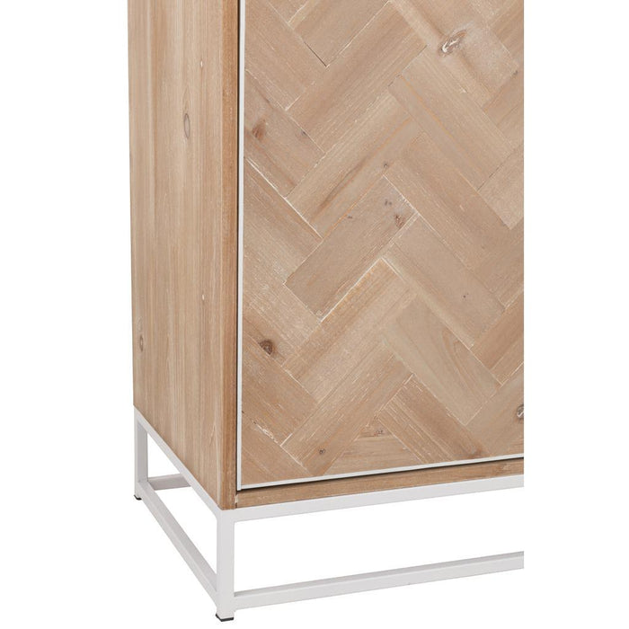 Opbergkast Wit Mdf 38x62 cm-Opbergkasten-J-Line
