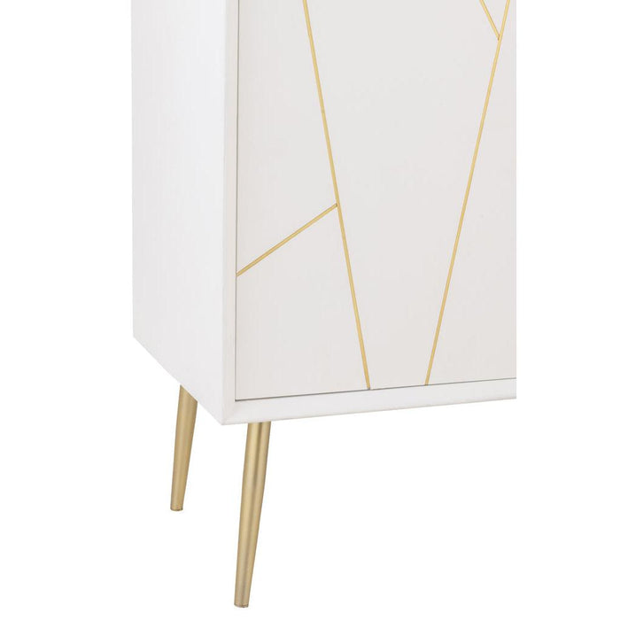 Opbergkast Wit Mdf 40x80 cm-Opbergkasten-J-Line