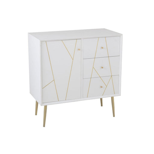 Opbergkast Wit Mdf 40x80 cm-Opbergkasten-J-Line