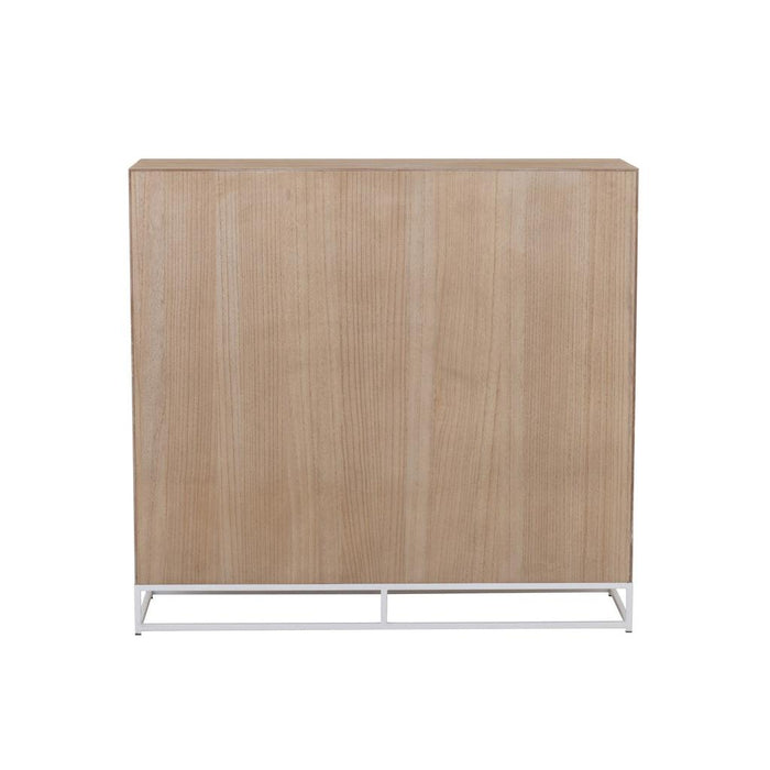 Opbergkast Wit Metaal 38x120 cm-Opbergkasten-J-Line